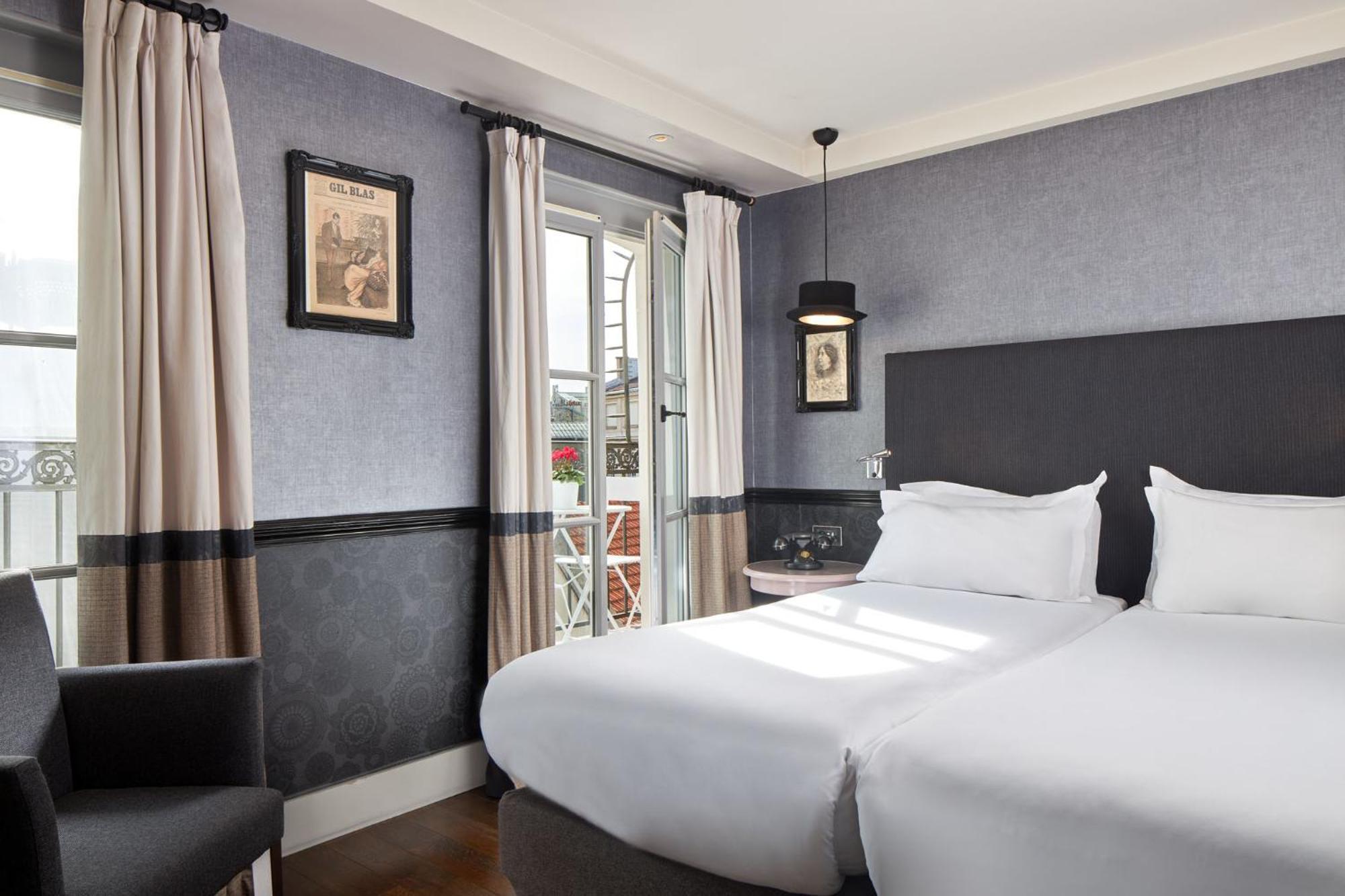 Les Plumes Hotel Paris Exteriör bild