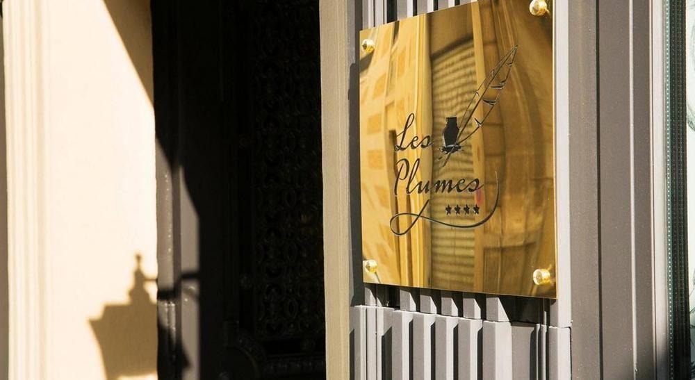 Les Plumes Hotel Paris Exteriör bild
